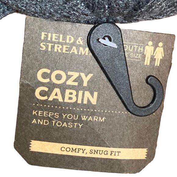 Field And Stream Cozy Cabin Gray Kitten Hat, Size Y, NWT - Picture 4 of 5